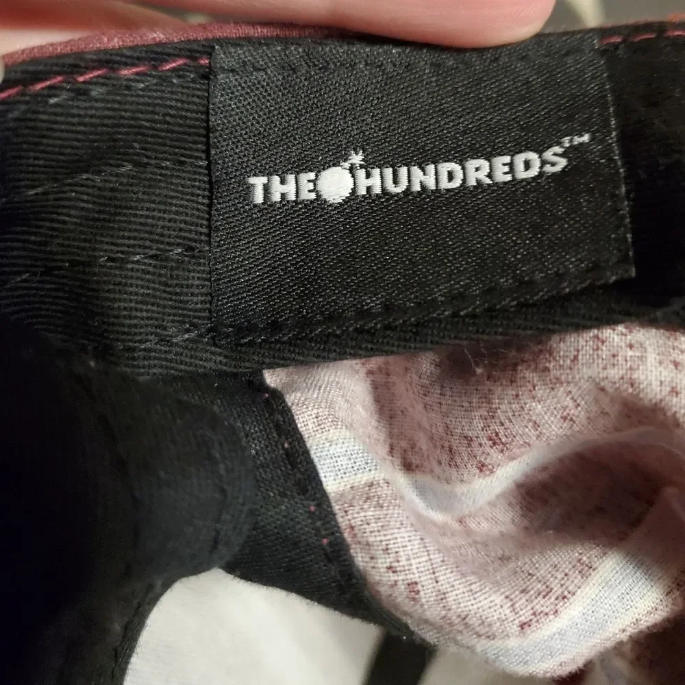 The Hundreds Striped Shirt Snapback Hat